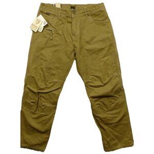 Kuhl Rydr Crag Runner Guide Pants Men’s 36x30 Khaki Brown Heavy Cotton NWT
